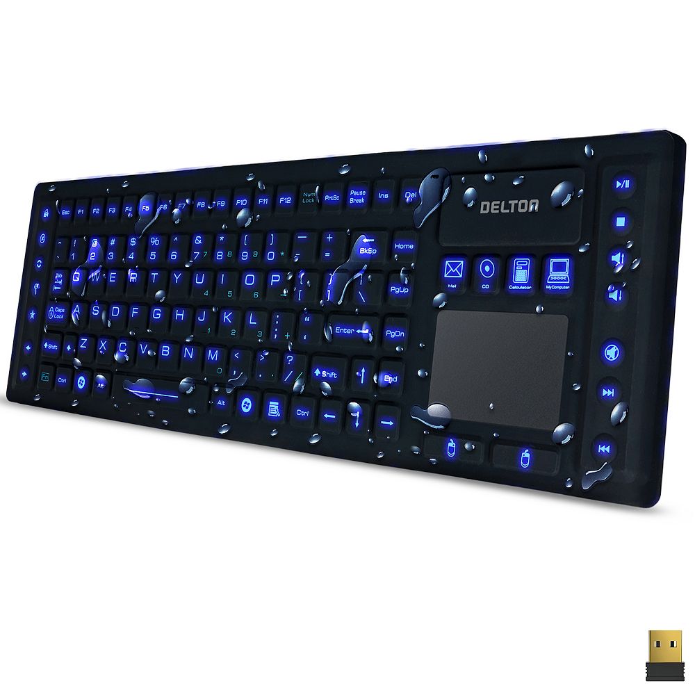 Delton M90 Medical Grade Computer Keyboard and Mouse