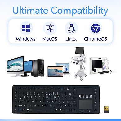Delton M90 Medical Grade Computer Keyboard and Mouse