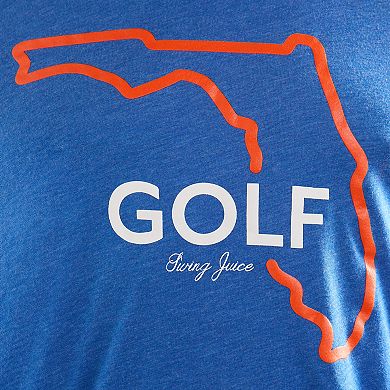 Men's SwingJuice Embrace the Sunshine State Golf Florida Graphic Tee