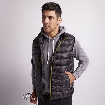 Men's SwingJuice Golf Zipper-Front Vest