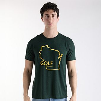 Men's SwingJuice Golf Wisconsin Short Sleeve Graphic T-Shirt