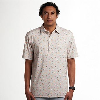 Men's SwingJuice Orange Blossom Golf Polo