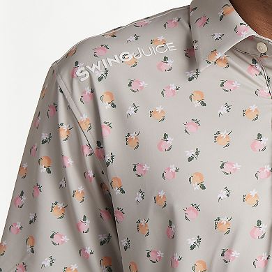 Men's SwingJuice Orange Blossom Golf Polo