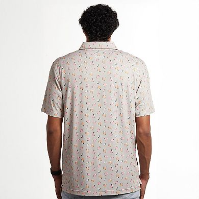 Men's SwingJuice Orange Blossom Golf Polo