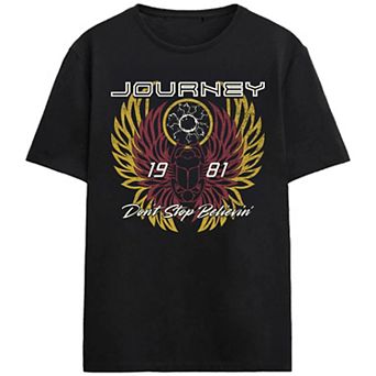 Men's Don't Stop Believin Graphic Tee Short Sleeve