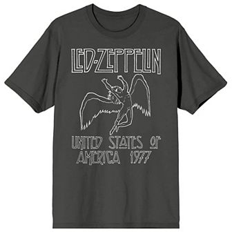 Men's Led Zeppelin Falling Icarus Short Sleeve Graphic Tee