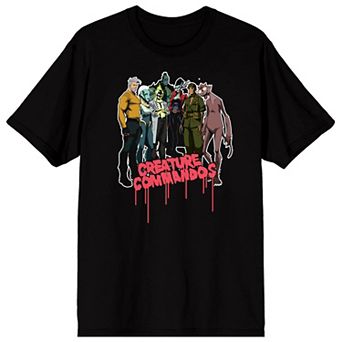 Men's Creature Commandos Short Sleeve Graphic Tee