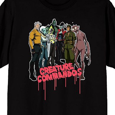 Men's Creature Commandos Short Sleeve Graphic Tee