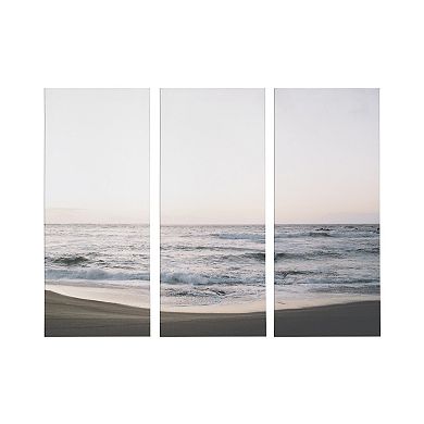 California Dreaming Canvas Wall Art Set by Patricia Rae Photography 3 Piece 12x28