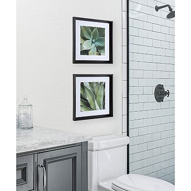 Calter Succulent Leaves Framed Print Art Set by Amy Peterson 2 Piece