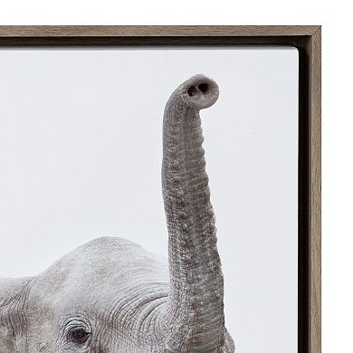 Sylvie Safari Animal Framed Canvas Art Set by Amy Peterson 6 Piece 13x13