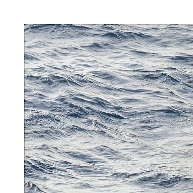 Coastal Ocean Waves Canvas Wall Art Set by The Creative Bunch Studio 3 Piece 12x28