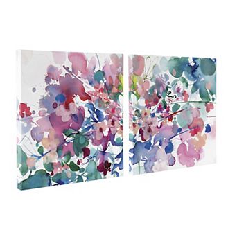 In Between Canvas Art Set by Ingrid Sanchez of CreativeIngrid 2 pc 20x20