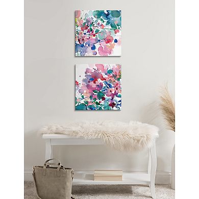 In Between Canvas Art Set by Ingrid Sanchez of CreativeIngrid 2 Piece 20x20