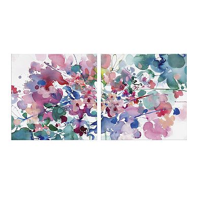 In Between Canvas Art Set by Ingrid Sanchez of CreativeIngrid 2 Piece 20x20