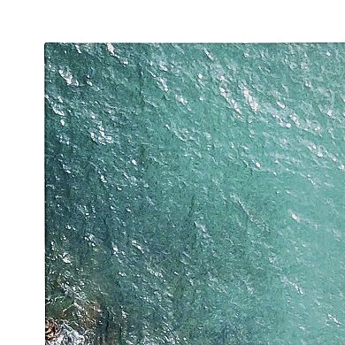 Maui Black Sands Beach Canvas by Rachel Bolgov 3 Piece 12x28