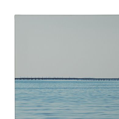 Etang de Thau Canvas Art Set by Laura Evans 2 Piece 20x20