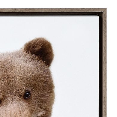 Sylvie Woodland Animal Framed Canvas Art Set by Amy Peterson 4 Piece 13x13