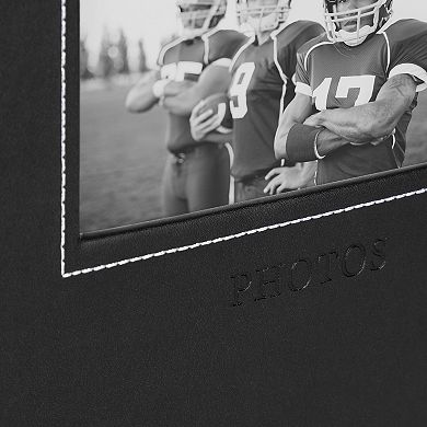 Debossed Faux Leather Photo Album Set 40 Photos