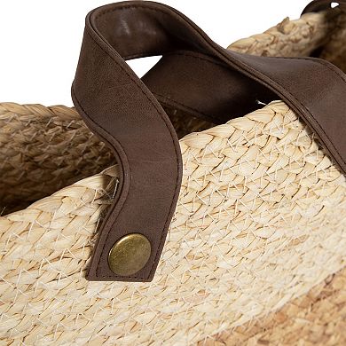 Hermosa Woven Basket 16x14x11