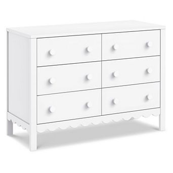DaVinci Sammy Scalloped Bottom 6-Drawer Dresser