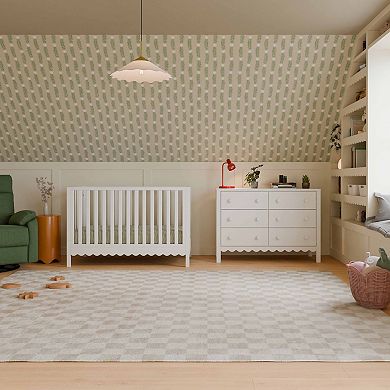 DaVinci Sammy Scalloped Bottom 4-in-1 Convertible Crib