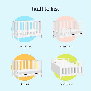 DaVinci Sammy Scalloped Bottom 4-in-1 Convertible Crib