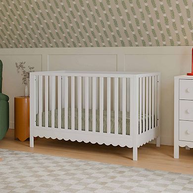DaVinci Sammy Scalloped Bottom 4-in-1 Convertible Crib