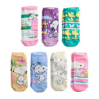 Women's Peanuts 7 Days of Comfy Socks Set