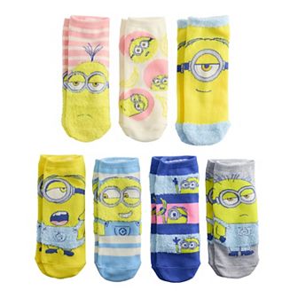 Women's Minions 7 Days of Comfy Socks Set