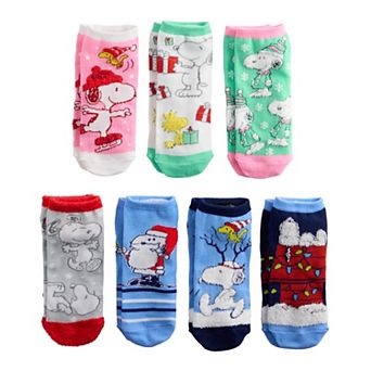 Women's Peanuts 7 Days of Comfy Socks Set