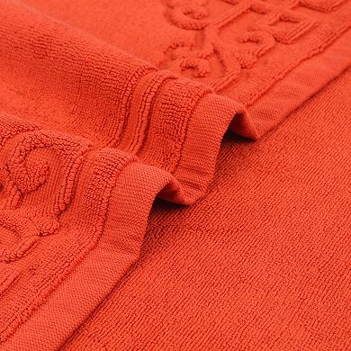 1 Pcs Cotton Rug Bath Mats, Absorbent Shower Bathroom Floor Towel