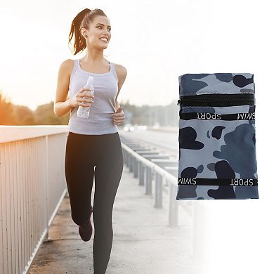 Durable Arm Bag Zipper Sports Wrist Bag for Sports 1 Pc