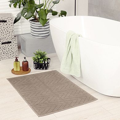 1 Pcs Absorbent Fade Resistant Luxury Bath Rugs Shower Mat Bathroom Non Slip Quick Dry Spa for Tub