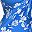 Blue White Flower