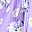 Purple White Flower