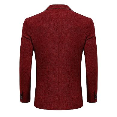 Men's lightweight business jacket with two button tops