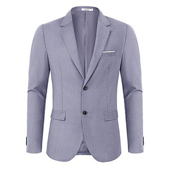Men's lightweight business jacket with two button tops