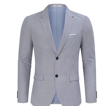 Men's lightweight business jacket with two button tops