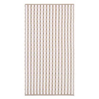 Caro Home Mosaic Linen Bath Towel