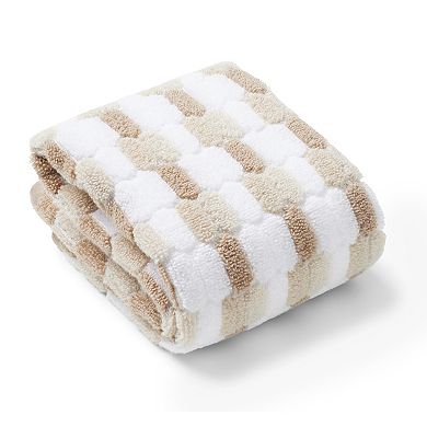Caro Home Mosaic Linen Towel