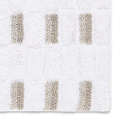 Caro Home Devon Sage Mist Bathroom Rug