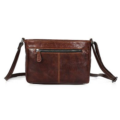 Polaris Leather Crossbody Bag