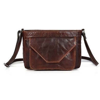 Polaris Leather Crossbody Bag