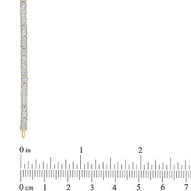 14k Gold 1 Carat T.W. Diamond Bracelet