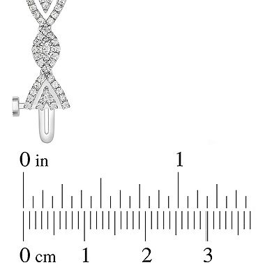 Diamaison Sterling Silver 2 Carat T.W. Diamond Bracelet