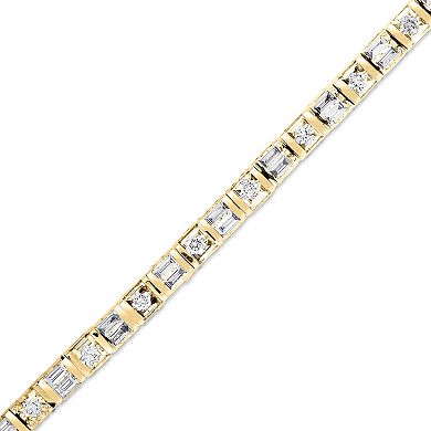 Diamaison 10k Gold 1/2 Carat T.W. Diamond Bracelet