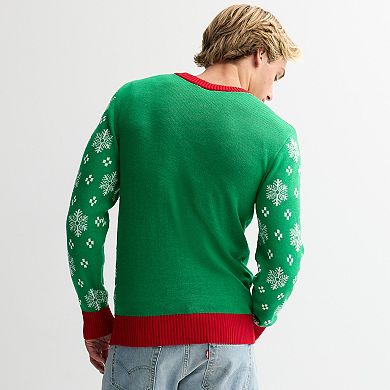Men's Dr. Seuss The Grinch "Merry Grinchmas" Graphic Sweater