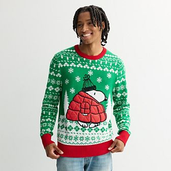 Men's Peanuts "Snoopy" Holiday Graphic Sweater