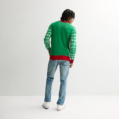 Men's Peanuts "Snoopy" Holiday Graphic Sweater